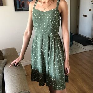 Old navy polkadot dress.